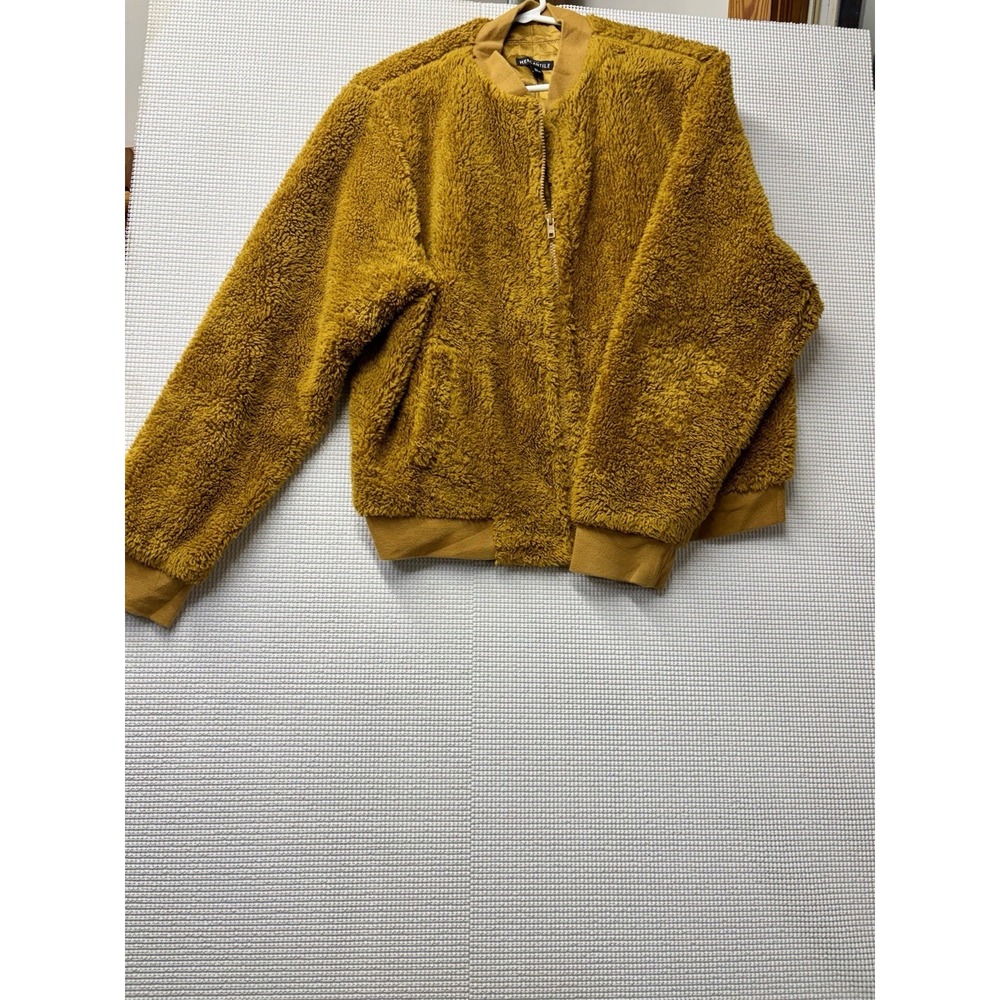J Crew Mercantile Jacket Gold Size XL Zip Up